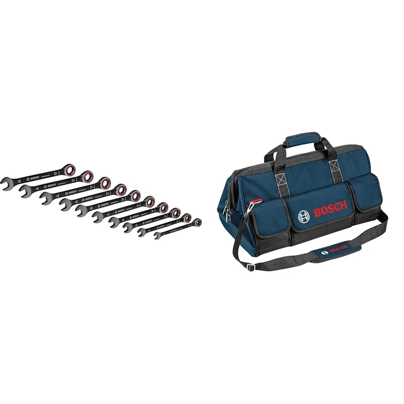 Bosch Professional Spanner Set + toolbag, Size L