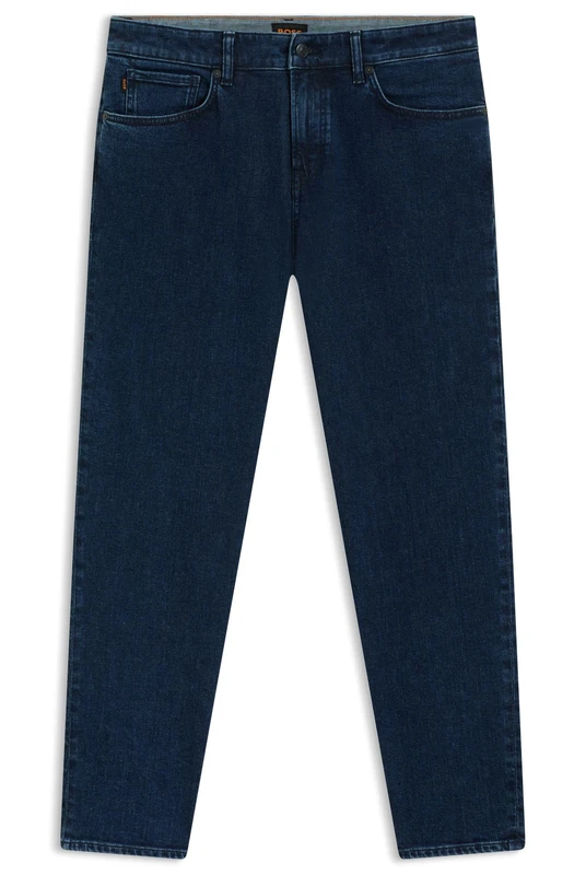 BOSS Mens RE.Maine BO Maine Regular-fit Jeans in Blue Comfort-Stretch Denim