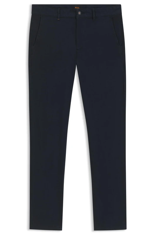 BOSS Men's Chino_Slim Trousers_Flat, 342open Green, 34W x 36L