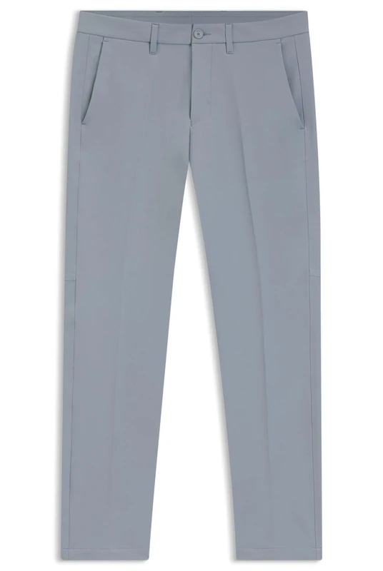 BOSS Mens T Commuter-Slim Slim-fit Trousers in Water-Repellent Stretch Fabric