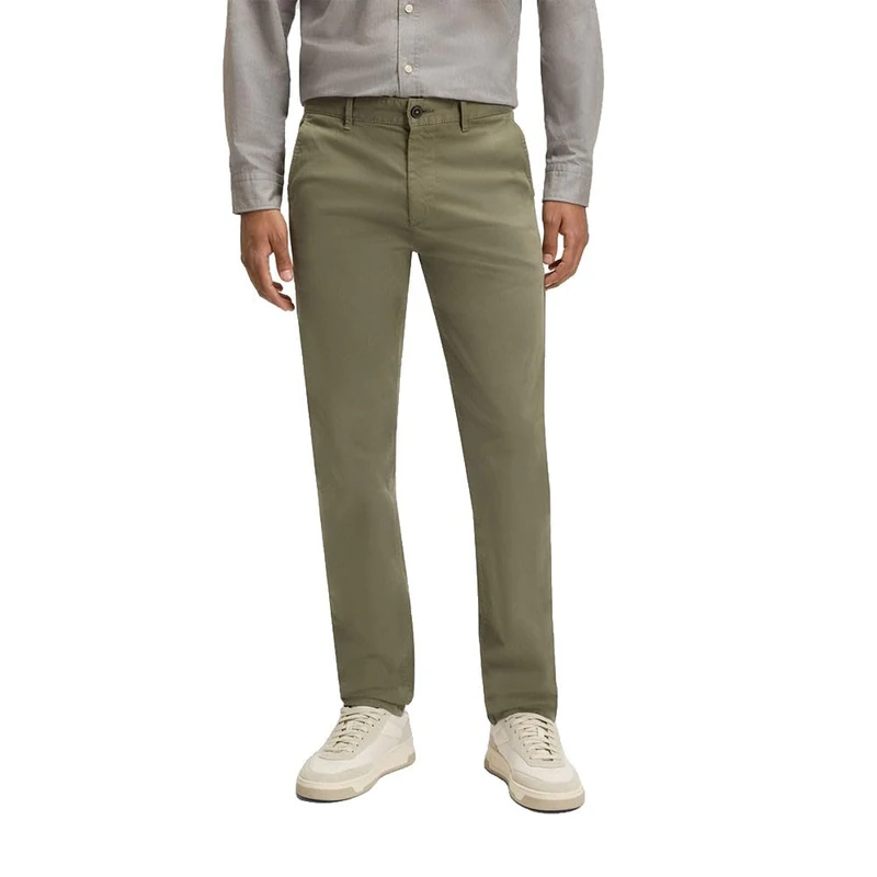 BOSS 10242156 01 Slim Fit Chino Pants 48 Green