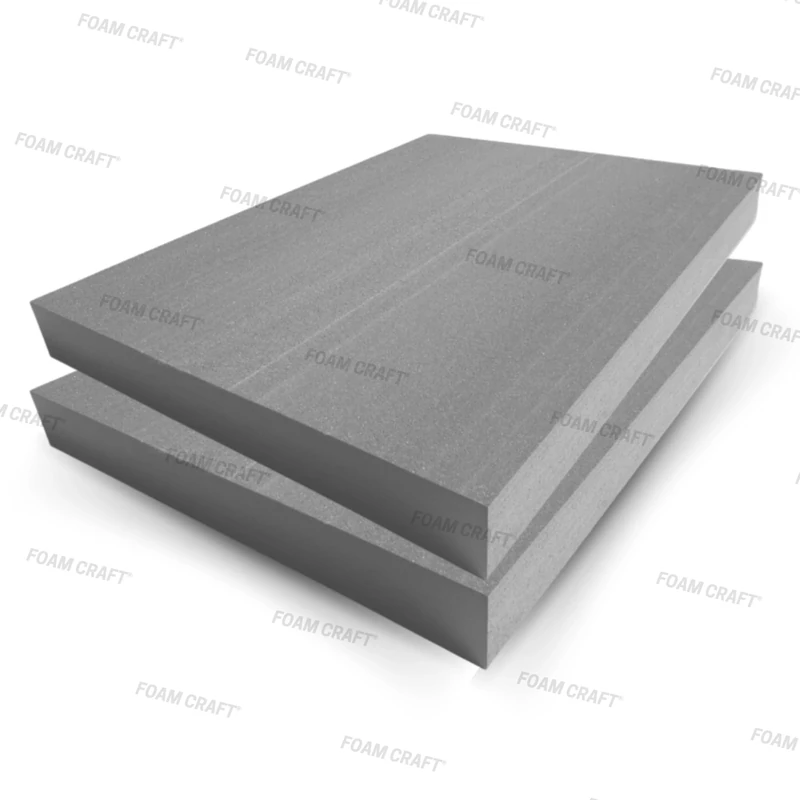 Firm Grey upholstery foam sheets for office chair cushion, sofa bed, high density foam for cushion stuffing & bench seat pad foam cut to size chair pads (40 x 107 cm, 10 cm thick)