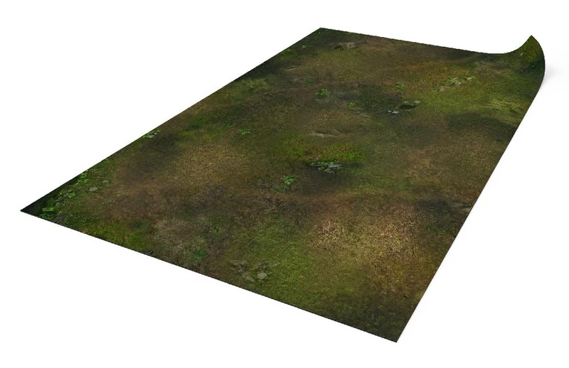 Mat for Wargaming compatible with Warhammer: Old World 183x122 cm / 72"x48" - Swamp - Image 1