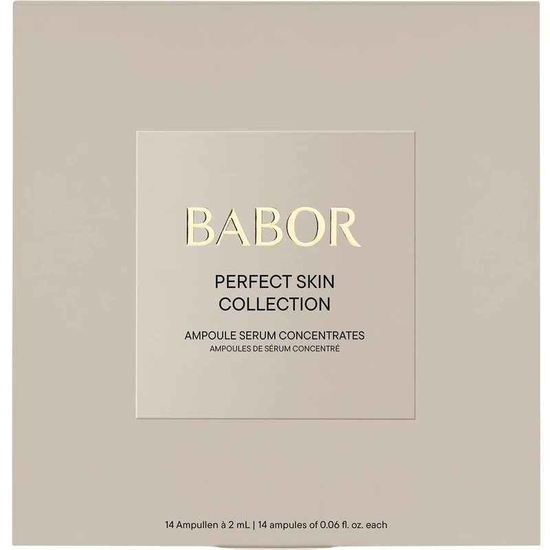 BABOR Ampoules Gift Set, 14 Day Intensive Ampoule Treatment, Moisture, Regeneration and Anti-Ageing for a Radiant Complexion, Beauty Set, Perfect Skin Collection, 14 x 2 ml