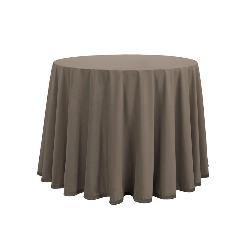 Martina Home Camilla Velvet 90 Round Linen