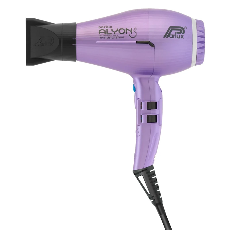 Parlux Alyon Special Edition Professional Hair Dryer with Negative ions. Powerful and Lightweight. Quick Drying. Made in Italy. Colour Lilac matt.