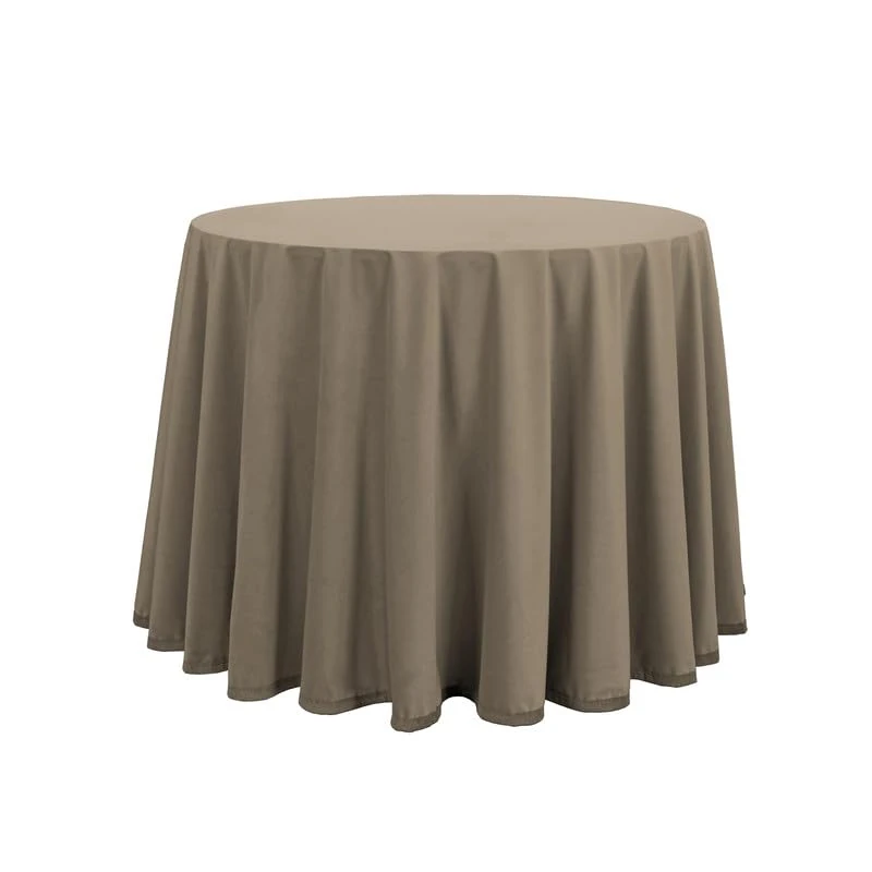 Martina Home Camilla Velvet 100 Round Brown