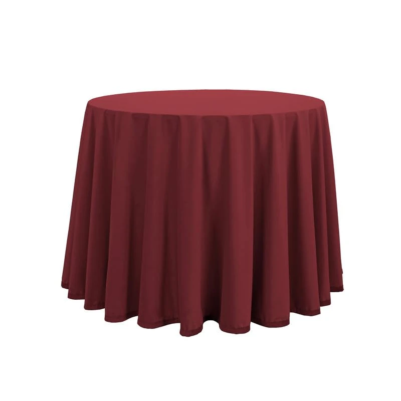 Martina Home Camilla Velvet 70 Round Bordeaux