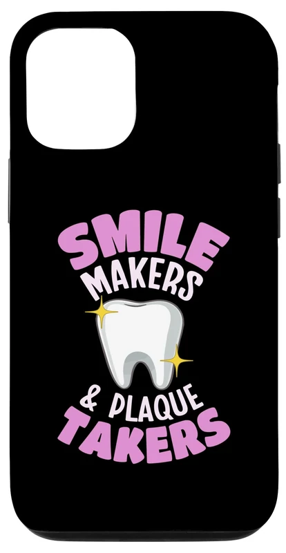 iPhone 12/12 Pro Dental Assistant Smile Makers Dental Hygienist Dentistry Case - Image 1