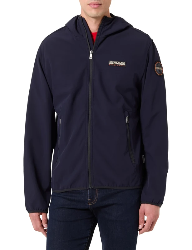 Napapijri Alther Shell Men's Jacket, blue, XXL