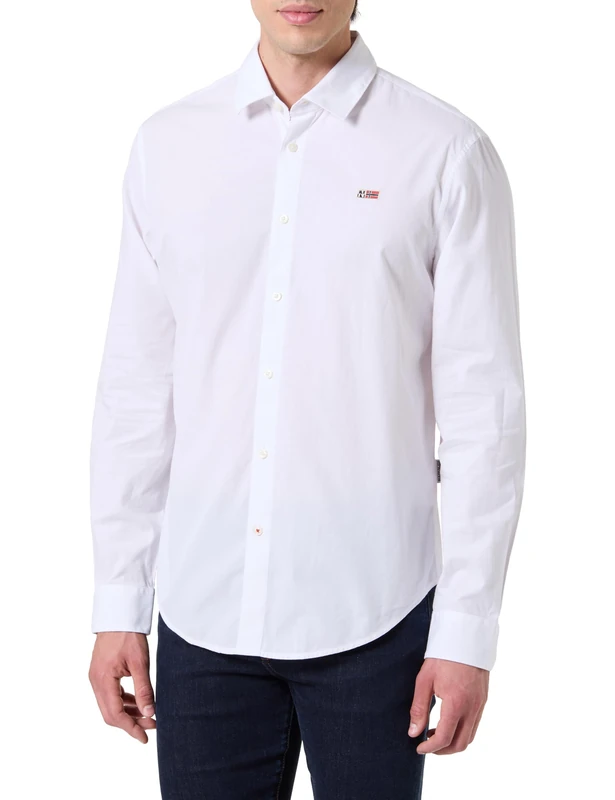 Napapijri Gisee Long Sleeve Shirt White