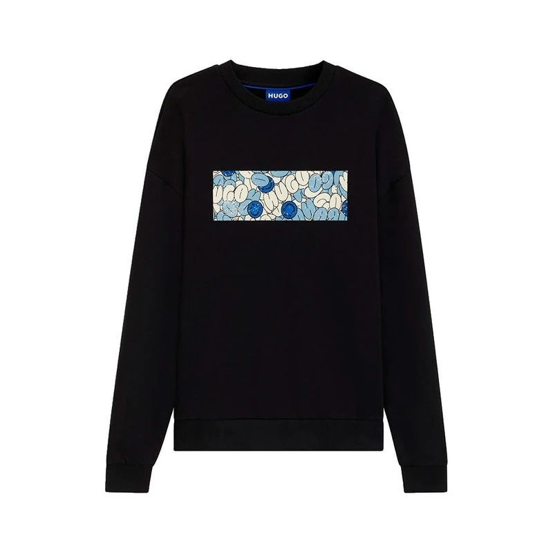 Hugo Men's Neprix Sweatshirt, 001black, M