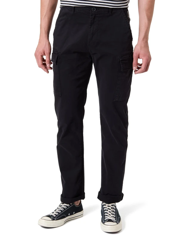Napapijri Mees Cargo Trousers Black