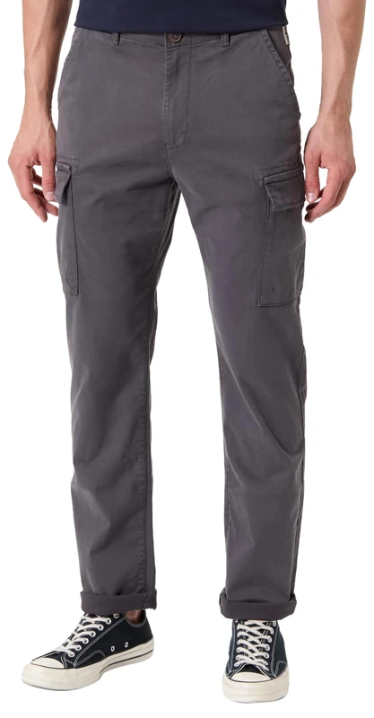 Napapijri Mees Cargo Trousers Dark Grey