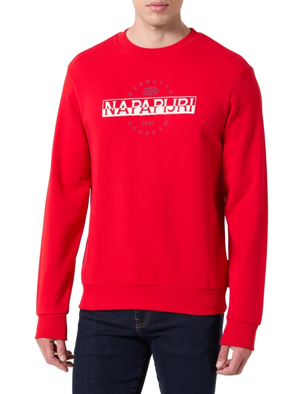 Napapijri Bander Sweatshirt Red, red, XL