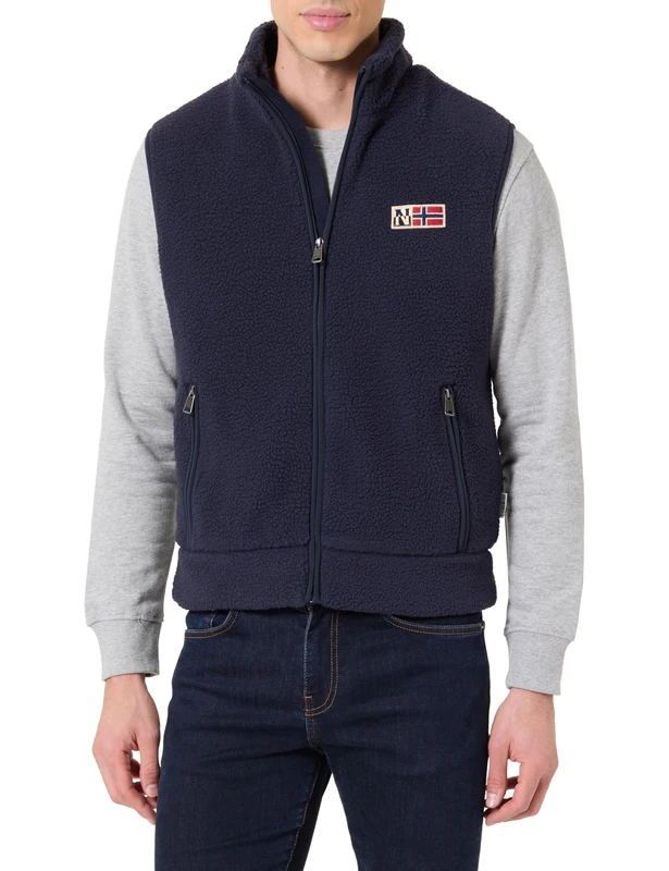 NAPAPIJRI Treser Vest Blue Marine, blue, S