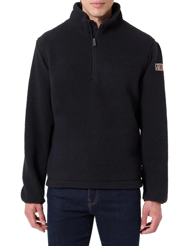 Napapijri Treser Half Zip Fleece Black