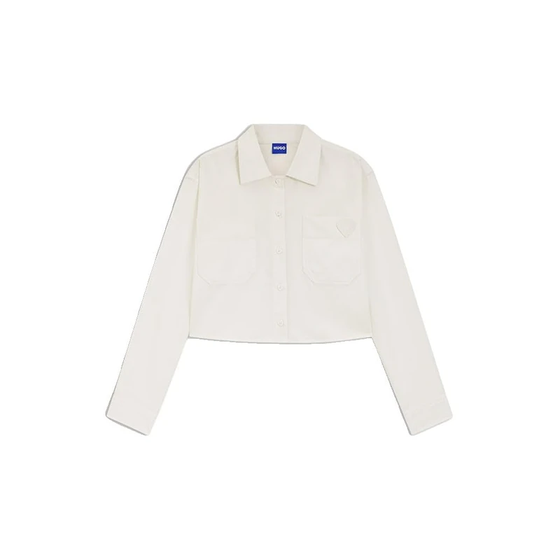 Hugo Women's Edia_b Blouse, 110open White, 16