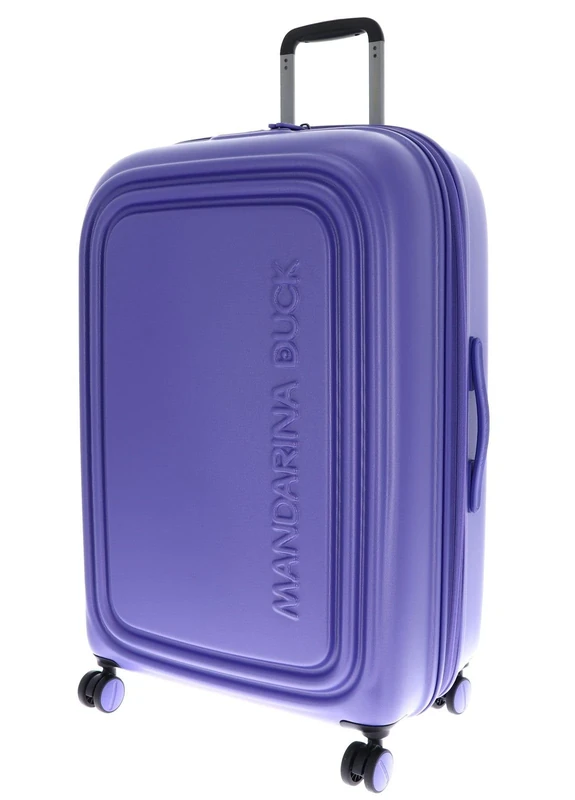 Mandarina Duck LOGODUCK + Trolley Large EXP, Violet, L, LOGODUCK +