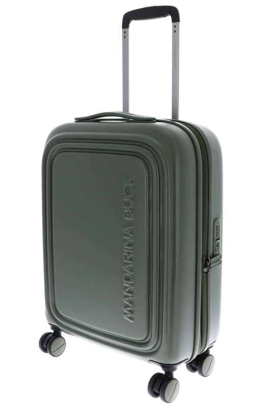 Mandarina Duck LOGODUCK + Trolley Cabin EXP, Pine Green, Cabin, LOGODUCK +
