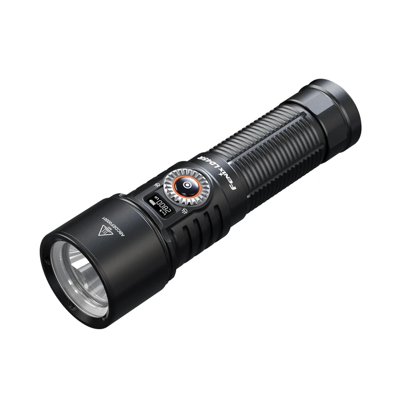 fenix LD45R Rechargeable Electronic Focusing Work/Outdoors Torch | 2800 Lumens | 480m | 65 Hrs Max | Advanced Electronic Focus System with Rotary Focus Control | OLED Digital Screen | IP68