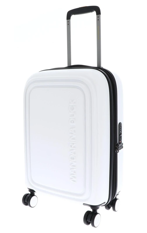 Mandarina Duck LOGODUCK + Trolley Cabin EXP, White, Cabin, LOGODUCK +