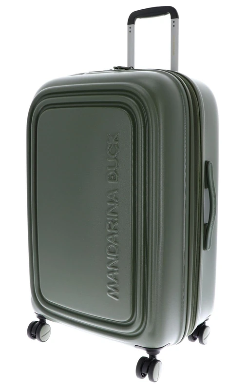 Mandarina Duck LOGODUCK + Trolley Medium EXP, Pine Green, M, LOGODUCK +