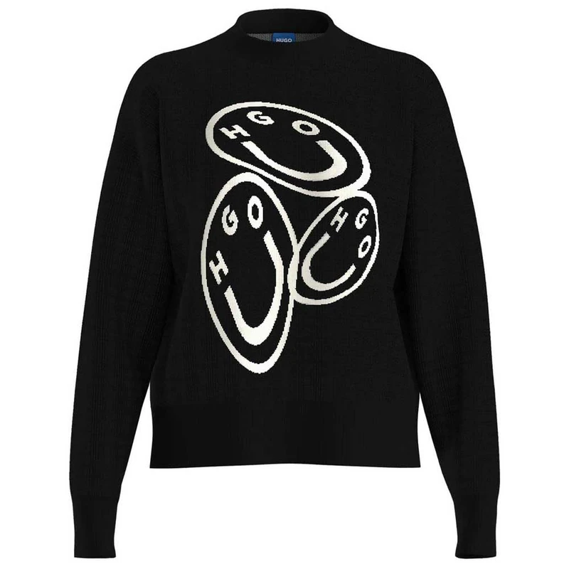 HUGO Women's Seginy_b Knitted_Sweater, 993open Miscellaneous, S