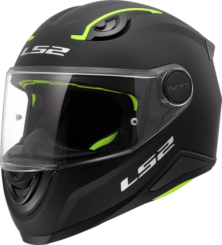 LS2 FF812 Kids Childrens Full Face Motorcycle Motorbike Helmet ECE 2206 Approved. Matt Black. Medium (49-50 cm)