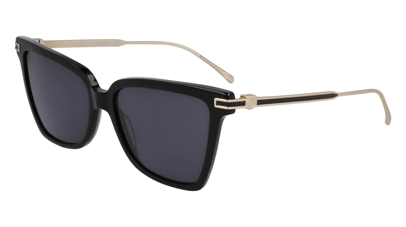 FERRAGAMO Sf2036s Sunglasses, Black, 56