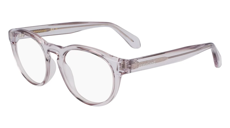 Eyeglasses Ferragamo - Sf2987e Transparent Grey / 50 Bridge: 19 Horizontal Measurement: 50 Vertical Measurement: 43,3