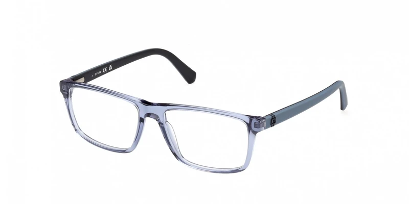 GUESS GU50130 Shiny blue 57/16/145 MAN Eyewear Frame