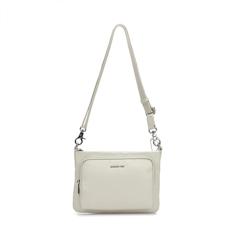 Mandarina Duck Mellow Leather Crossover Women's, Cashmere, Taglia Unica