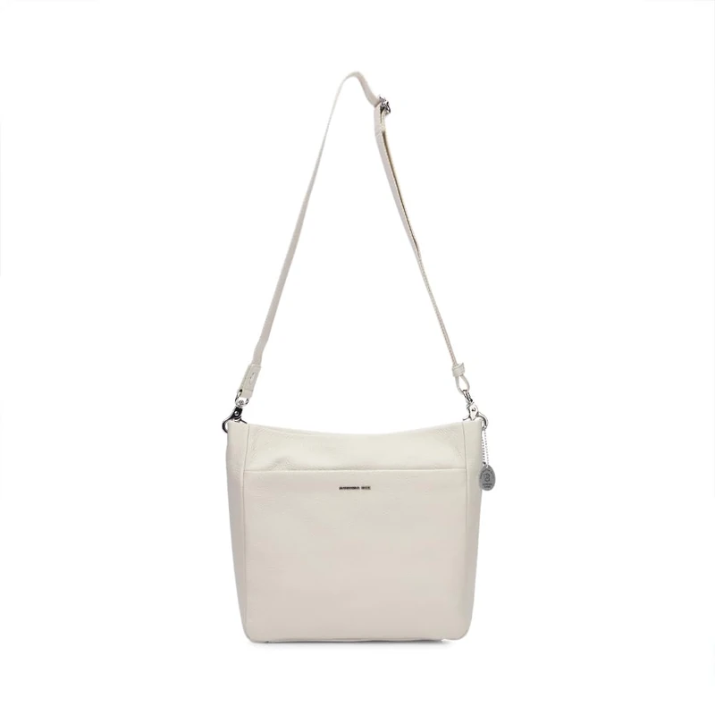 Mandarina Duck Women Mellow Leather Crossover, Cashmere, Taglia Unica