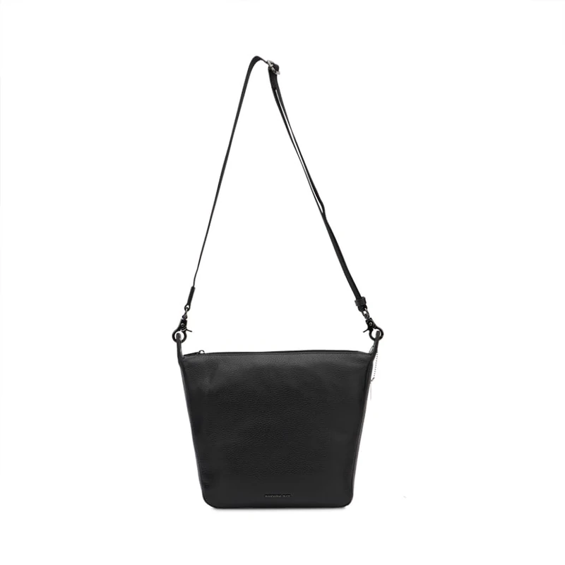 Mandarina Duck Women Mellow Leather Crossover, Black, Taglia Unica