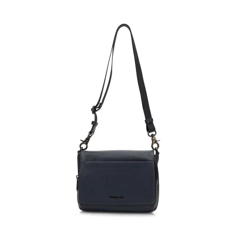 Mandarina Duck Women Mellow Leather Crossover, Dress Blue, Taglia Unica