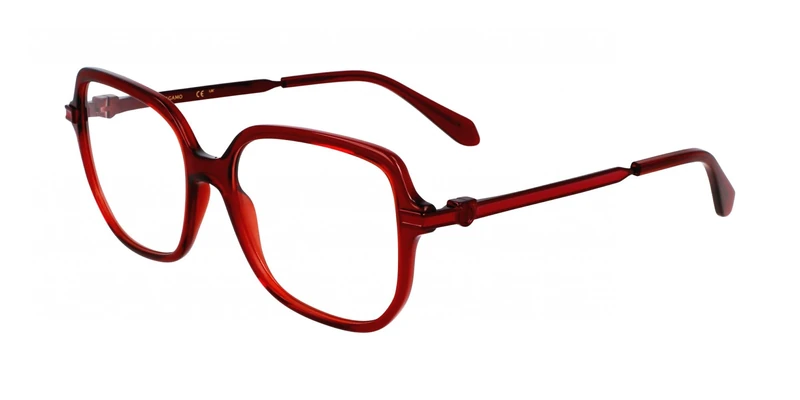 Eyeglasses Ferragamo - Sf3012 Transparent Rust / 53 Bridge: 16 Horizontal Measurement: 53 Vertical Measurement: 45,4