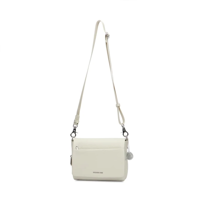 Mandarina Duck Mellow Leather Crossover Women's, Cashmere, Taglia Unica