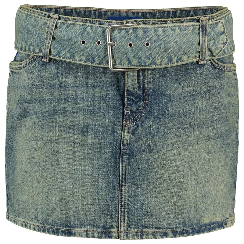 Hugo Women's Gamini_b Denim Skirt, 436bright Blue, XS