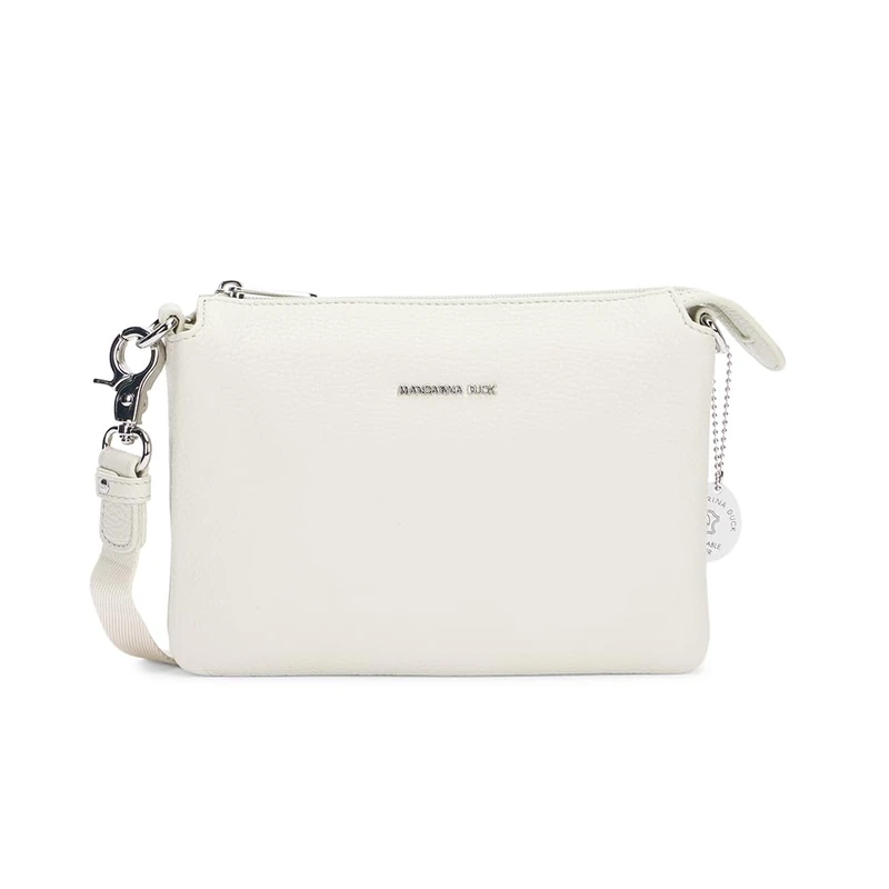 Mandarina Duck Mellow Leather Women's Clutch Bag, Cashmere, Taglia Unica - Image 1