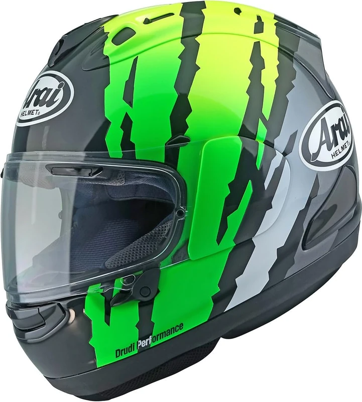 Arai RX-7V Evo Full Face Helmet - Yellow / Green / Black Yellow S