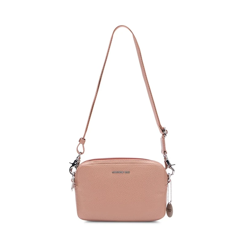 Mandarina Duck Mellow Leather Camera Bag, Women, Winter Rose, Taglia Unica