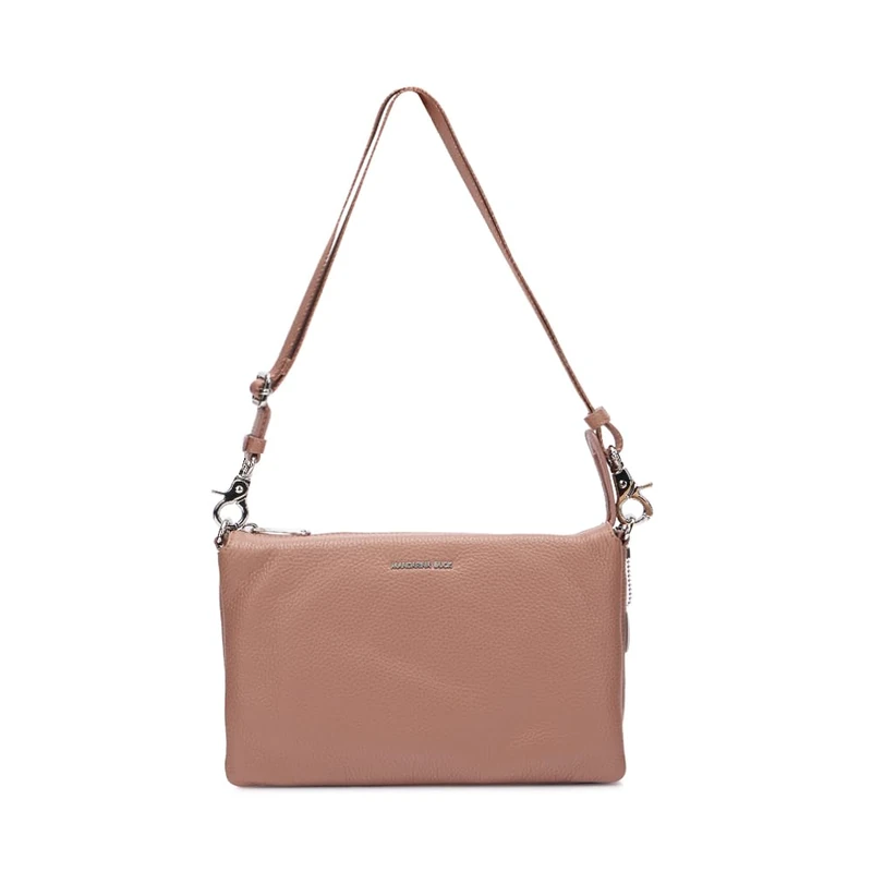 Mandarina Duck Mellow Leather Crossover Women's, Winter Rose, Taglia Unica