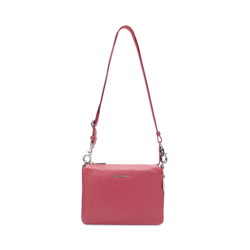 Mandarina Duck Women Mellow Leather Pochette, Grape, Taglia Unica