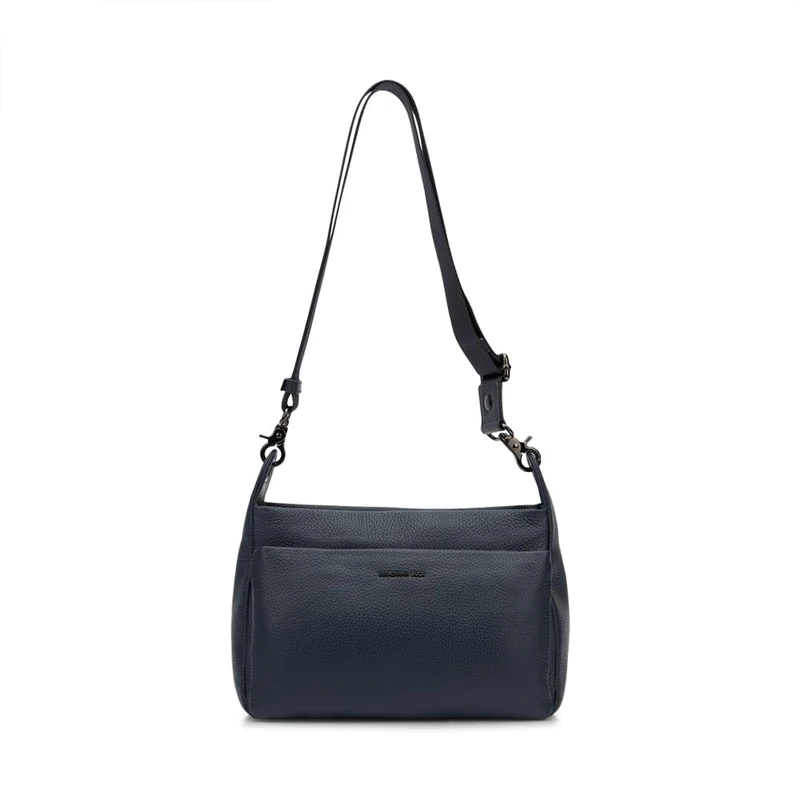 Mandarina Duck Women Mellow Leather Crossover, Dress Blue, Taglia Unica