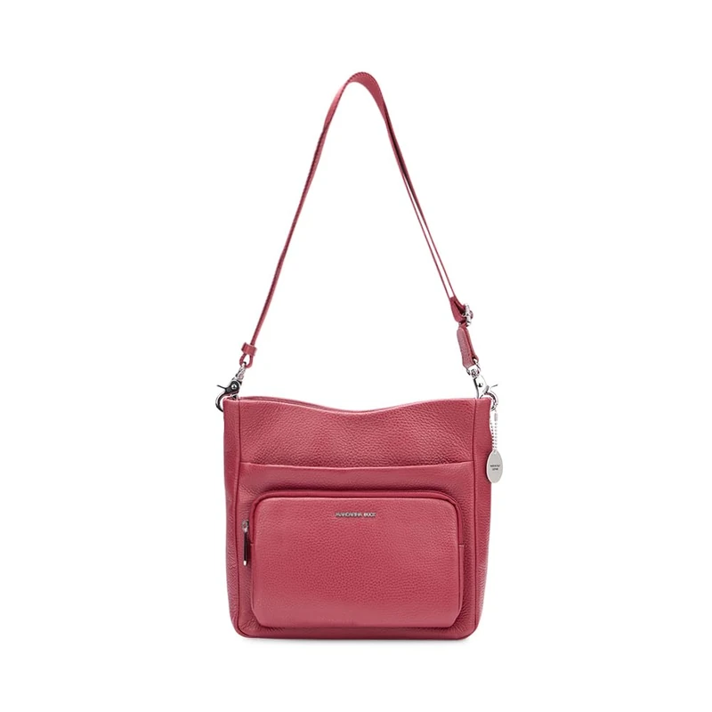 Mandarina Duck Women Mellow Leather Crossover, Grape, Taglia Unica