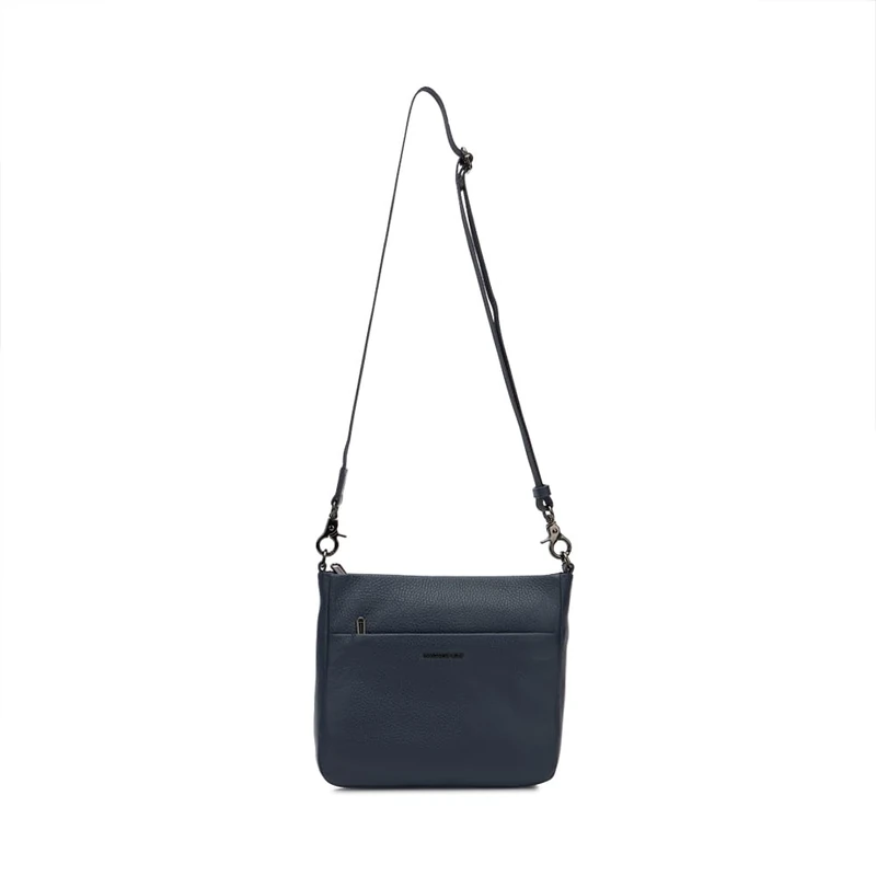 Mandarina Duck Women Mellow Leather Crossover, Dress Blue, Taglia Unica