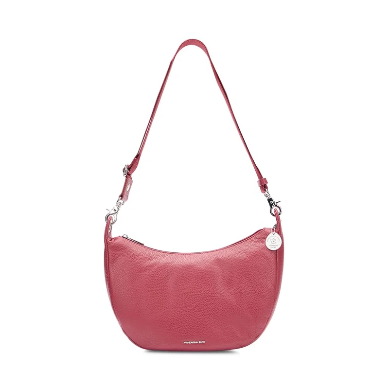 Mandarina Duck Mellow Leather Hobo, Women, Grape, Taglia Unica