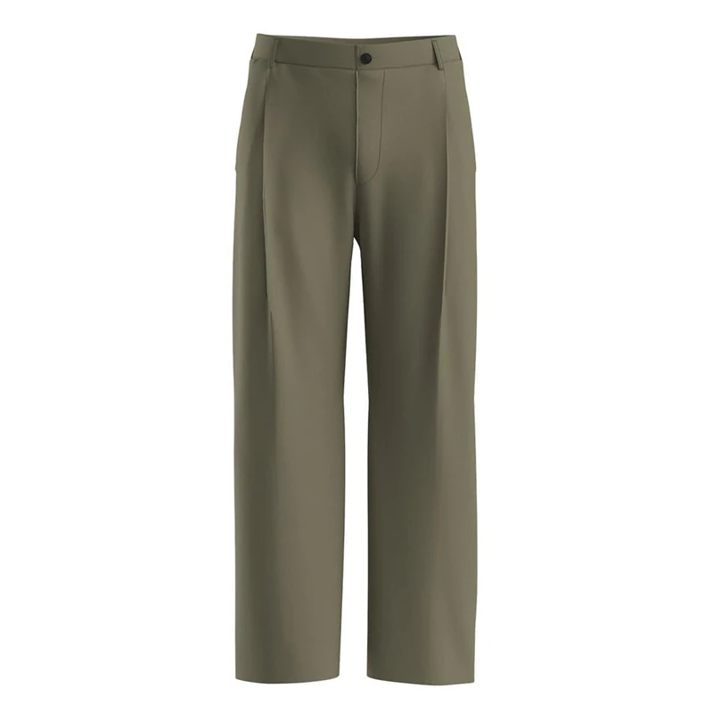 Hugo Men's Flat Trousers, Open Green, M