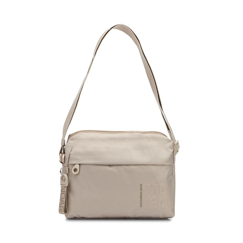 Mandarina Duck Women Mellow Leather Crossover, Black, Taglia Unica